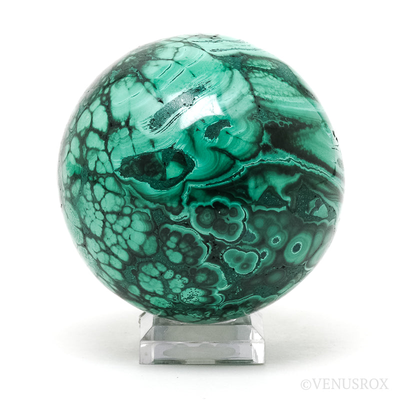Malachite Sphere from the Democratic Republic of Congo | Venusrox