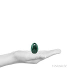 Malachite Polished Egg from the Democratic Republic of Congo | Venusrox