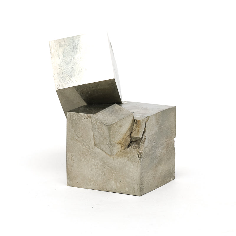 Natural Pyrite Cube Cluster from Navajun, La Rioja, Spain | Venusrox