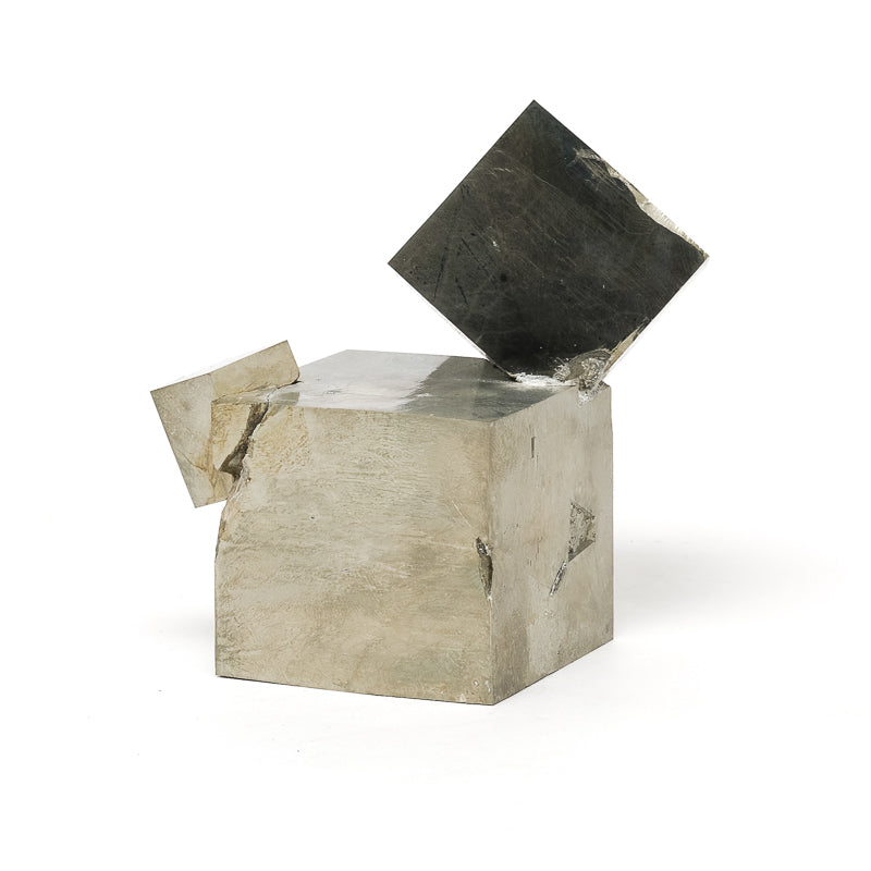 Natural Pyrite Cube Cluster from Navajun, La Rioja, Spain | Venusrox