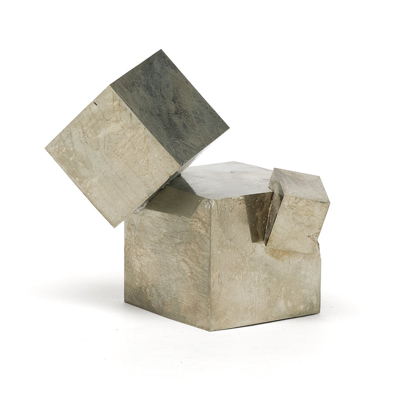 Natural Pyrite Cube Cluster from Navajun, La Rioja, Spain | Venusrox