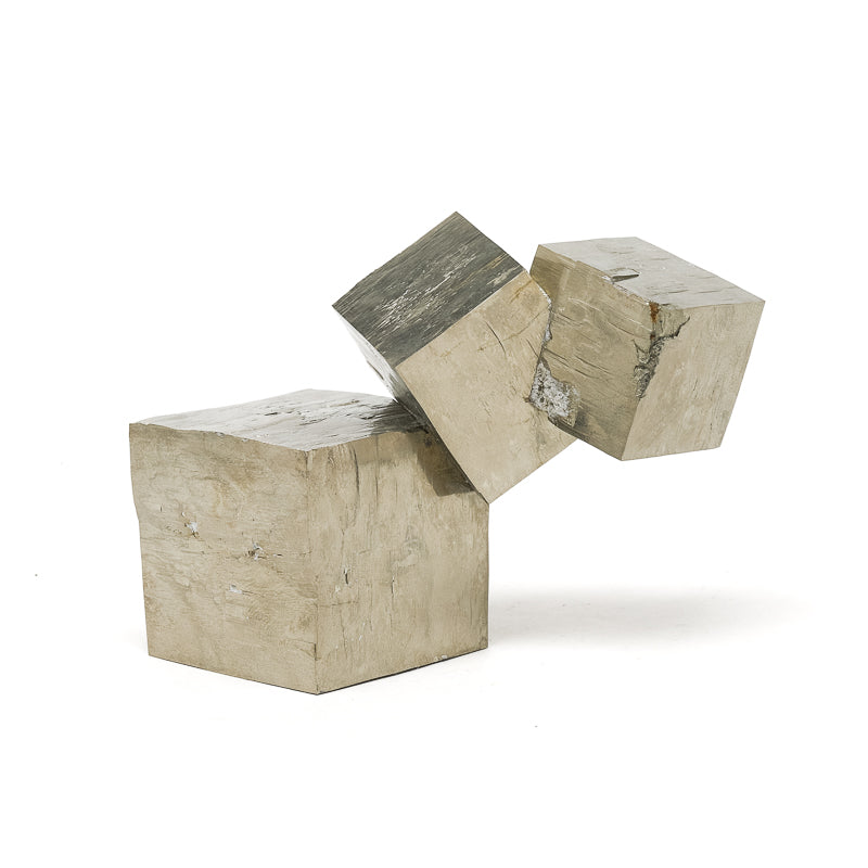 Natural Pyrite Cube Cluster from Navajun, La Rioja, Spain | Venusrox