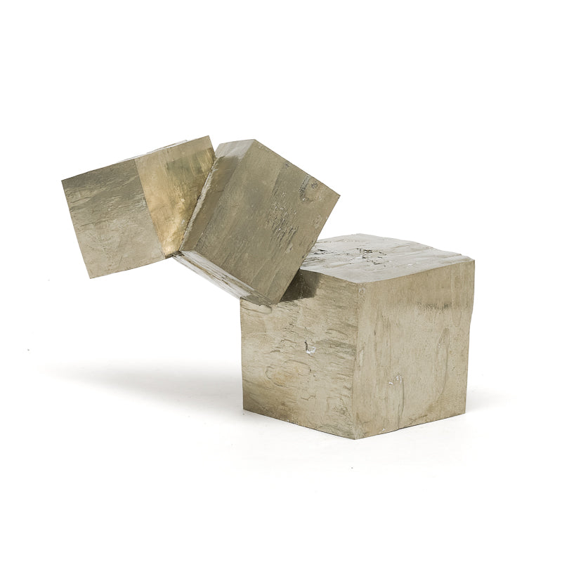 Natural Pyrite Cube Cluster from Navajun, La Rioja, Spain | Venusrox