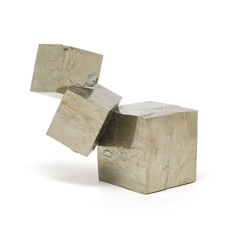 Natural Pyrite Cube Cluster from Navajun, La Rioja, Spain | Venusrox