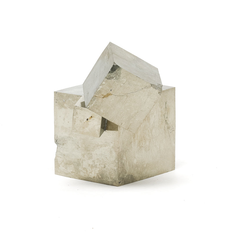 Natural Pyrite Cube Cluster from Navajun, La Rioja, Spain | Venusrox