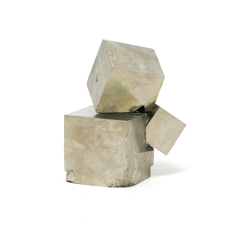 Natural Pyrite Cube Cluster from Navajun, La Rioja, Spain | Venusrox