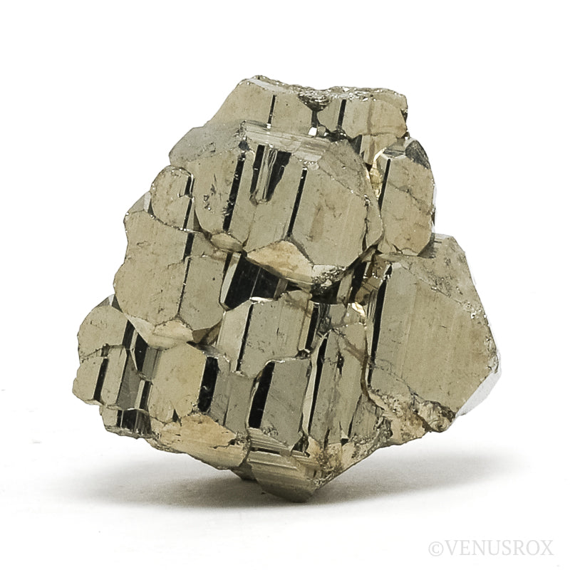 Pyrite Natural Cluster from the Huanzala Mine, Huallanca District, Dos de Mayo Province, Huánuco Department, Peru | Venusrox