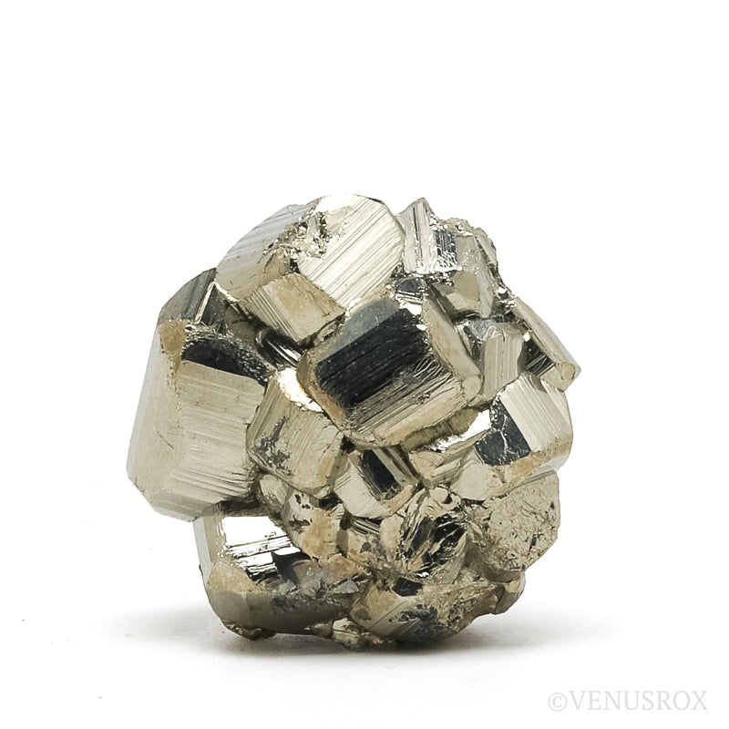 Pyrite Natural Cluster from the Huanzala Mine, Huallanca District, Dos de Mayo Province, Huánuco Department, Peru | Venusrox