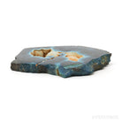 Shattuckite with Cuprite Part Polished/Part Natural Slice from Namibia | Venusrox
