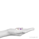Brandberg Amethyst/Smoky Phantom Quartz with Prehnite Natural Point from the Brandberg Mountains, Namibia | Venusrox