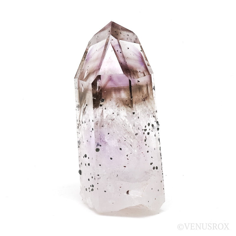 Brandberg Amethyst/Smoky Phantom Quartz Natural Point from the Brandberg Mountains, Namibia | Venusrox