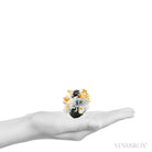 Aquamarine & Pink Apatite on Black Tourmaline & Albite Natural Cluster from Skardu, Gilgit-Baltistan, Pakistan | Venusrox