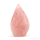 Rose Quartz Polished Flame from Brazil | Venusrox