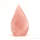 Rose Quartz Polished Flame from Brazil | Venusrox
