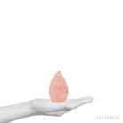 Rose Quartz Polished Flame from Brazil | Venusrox