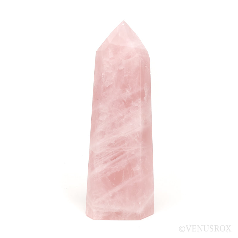 Rose Quartz Polished Point from Brazil | Venusrox