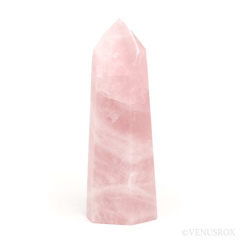 Rose Quartz Polished Point from Brazil | Venusrox