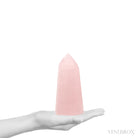 Rose Quartz Polished Point from Brazil | Venusrox