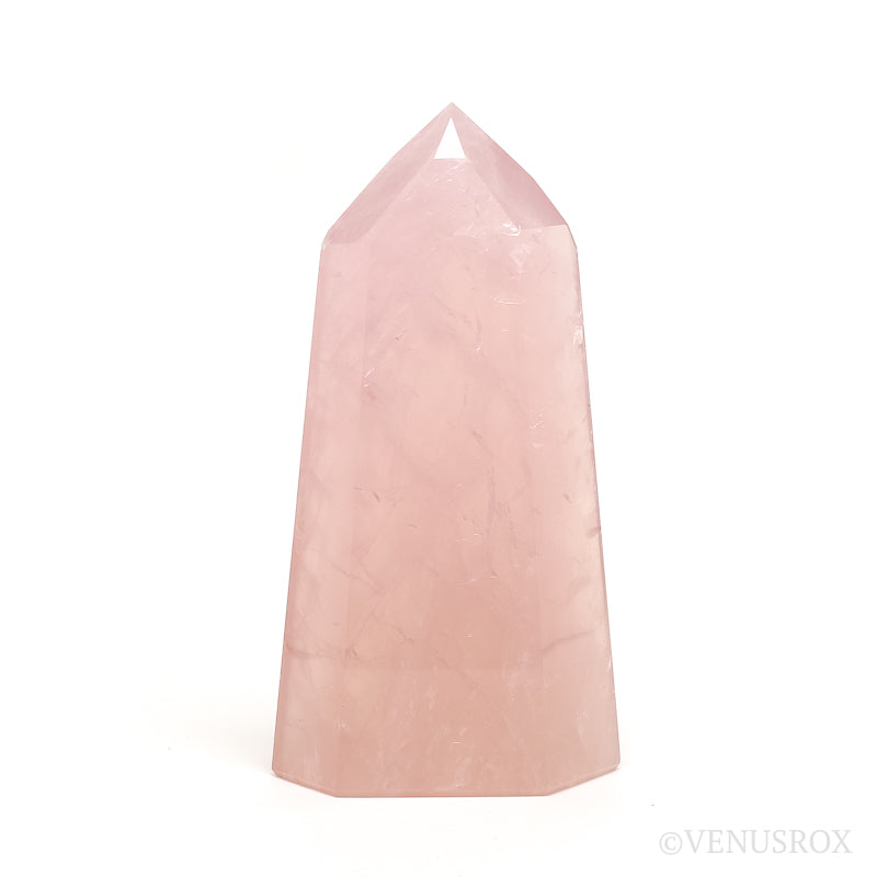 Rose Quartz Polished Point from Brazil | Venusrox