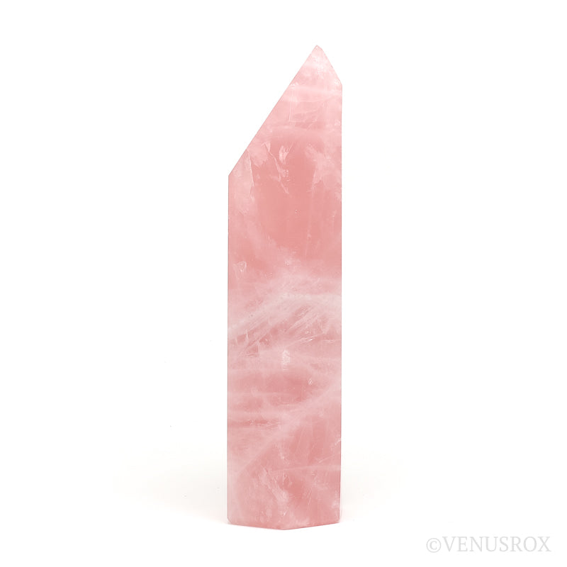 Rose Quartz Polished Point from Brazil | Venusrox