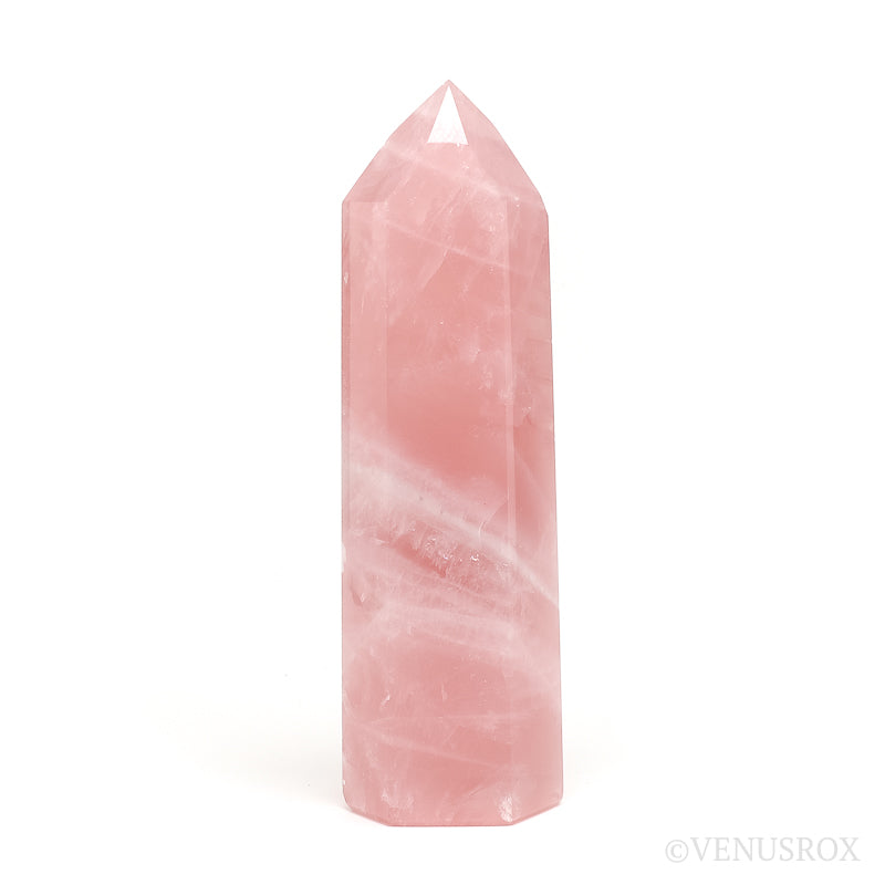 Rose Quartz Polished Point from Brazil | Venusrox