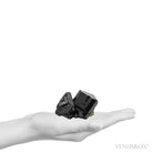 Black Tourmaline with Smoky Quartz Natural Cluster from the Erongo Mountains, Namibia | Venusrox