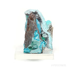 Gem Silica & Chrysocolla with Malachite & Clear Quartz on Matrix Natural Crystal from the Lily Mine, Pisco Umay, Ica, Peru | Venusrox