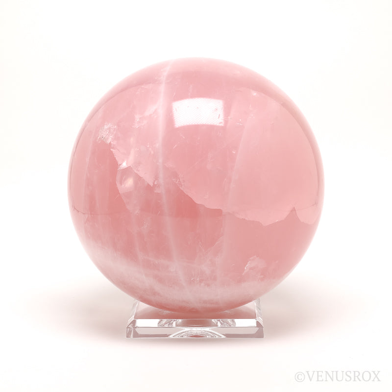 Rose Quartz Polished Sphere from Brazil | Venusrox