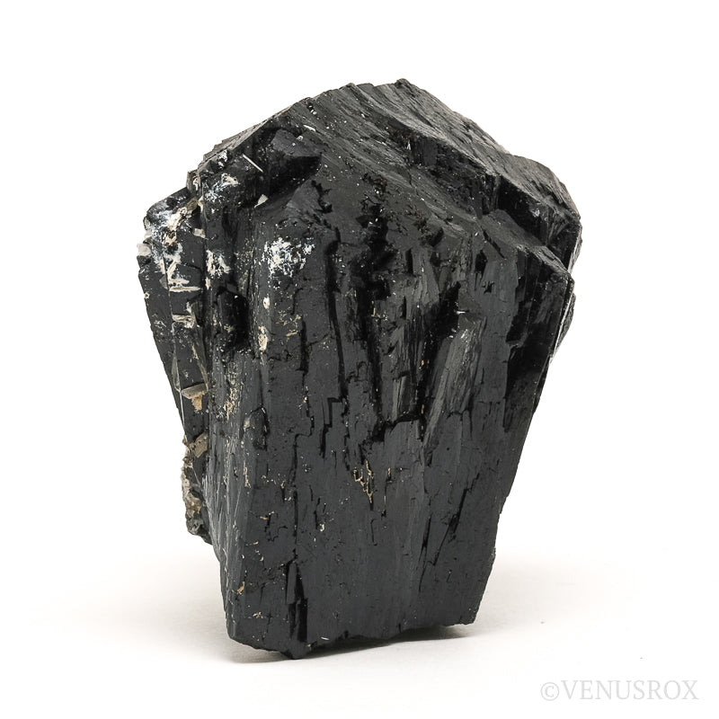 Ilvaite with Clear Quartz Natural Crystal from the Huanggang Mine, Hexigten Banner, Inner Mongolia A.R., China | Venusrox