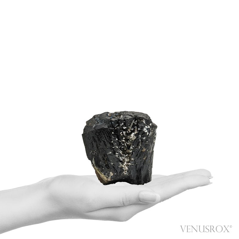 Ilvaite with Clear Quartz Natural Crystal from the Huanggang Mine, Hexigten Banner, Inner Mongolia A.R., China | Venusrox