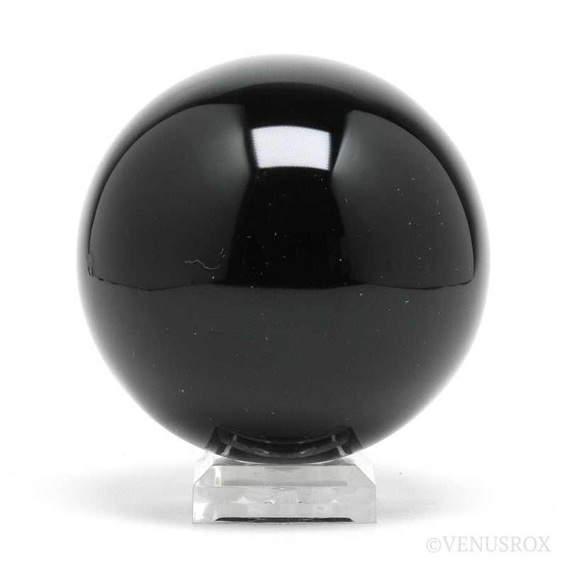 Black Obsidian Polished Sphere from Mexico | Venusrox