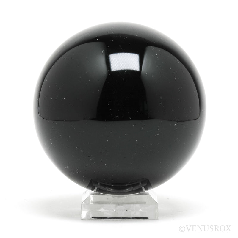 Black Obsidian Polished Sphere from Mexico | Venusrox
