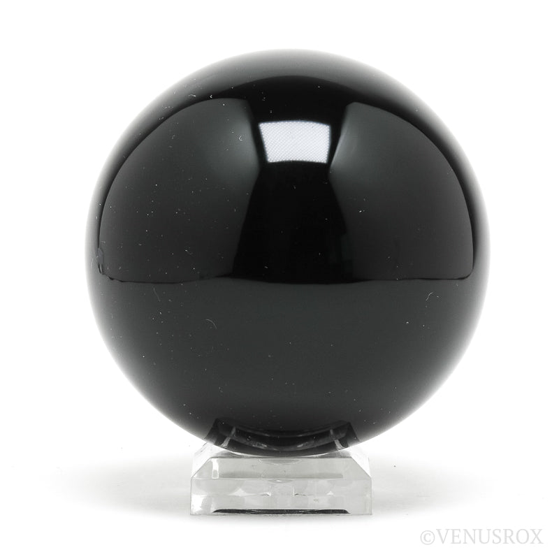 Black Obsidian Polished Sphere from Mexico | Venusrox