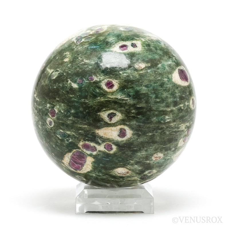 Ruby in Fuchsite Polished Sphere from India | Venusrox