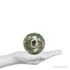 Ruby in Fuchsite Polished Sphere from India | Venusrox
