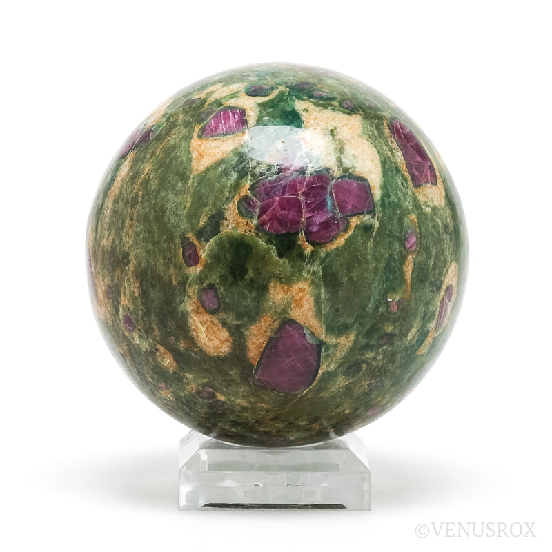 Ruby in Fuchsite Polished Sphere from India | Venusrox