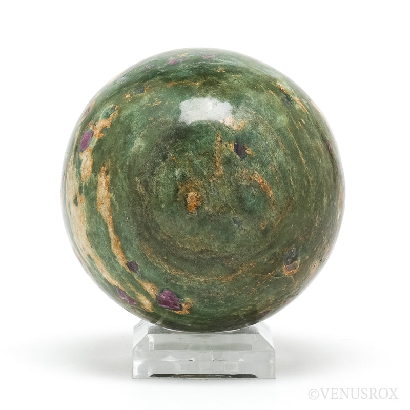 Ruby in Fuchsite Polished Sphere from India | Venusrox