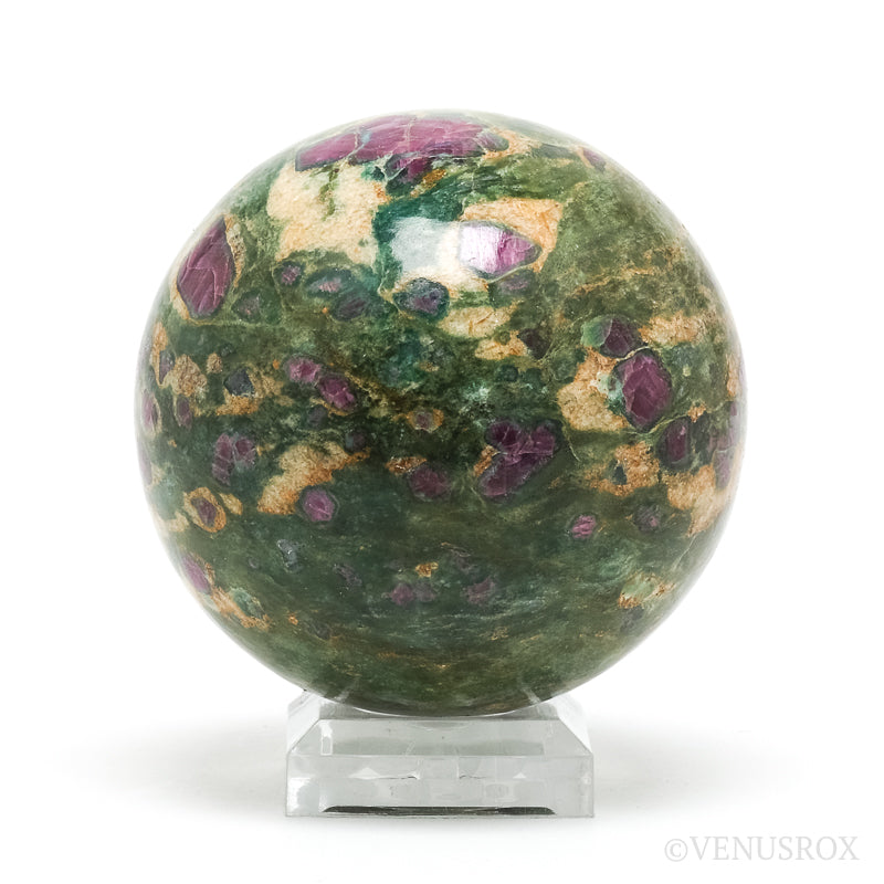 Ruby in Fuchsite Polished Sphere from India | Venusrox