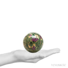 Ruby in Fuchsite Polished Sphere from India | Venusrox