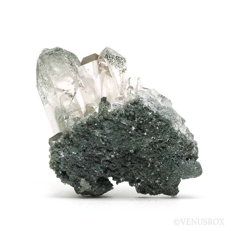 Himalayan Chlorite Quartz Natural Cluster from the Meru Peak Foot Hills, Garhwal, Uttarakhand, Indian Himalayas | Venusrox