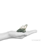 Himalayan Chlorite Quartz Natural Cluster from the Meru Peak Foot Hills, Garhwal, Uttarakhand, Indian Himalayas | Venusrox