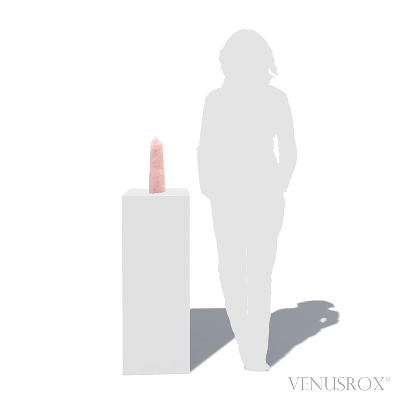 Rose Quartz Polished Point from Brazil | Venusrox