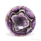Chevron Amethyst Polished Bowl from India | Venusrox
