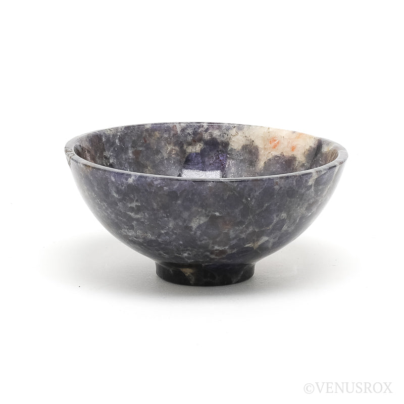 Iolite with Sunstone Polished Bowl from India | Venusrox