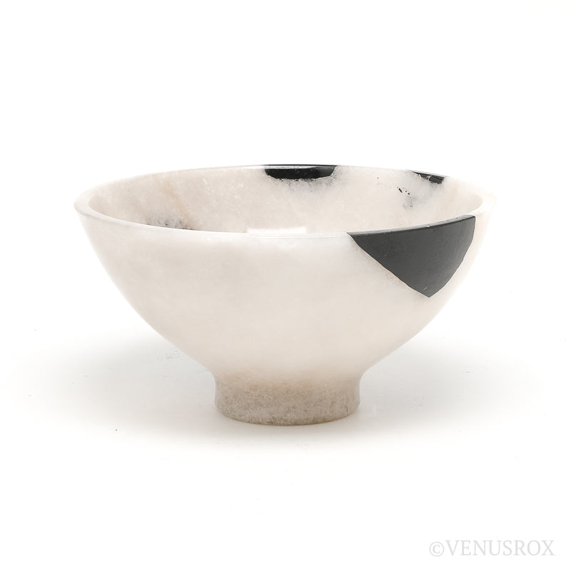 Tourmalinated Quartz Polished Bowl from India | Venusrox