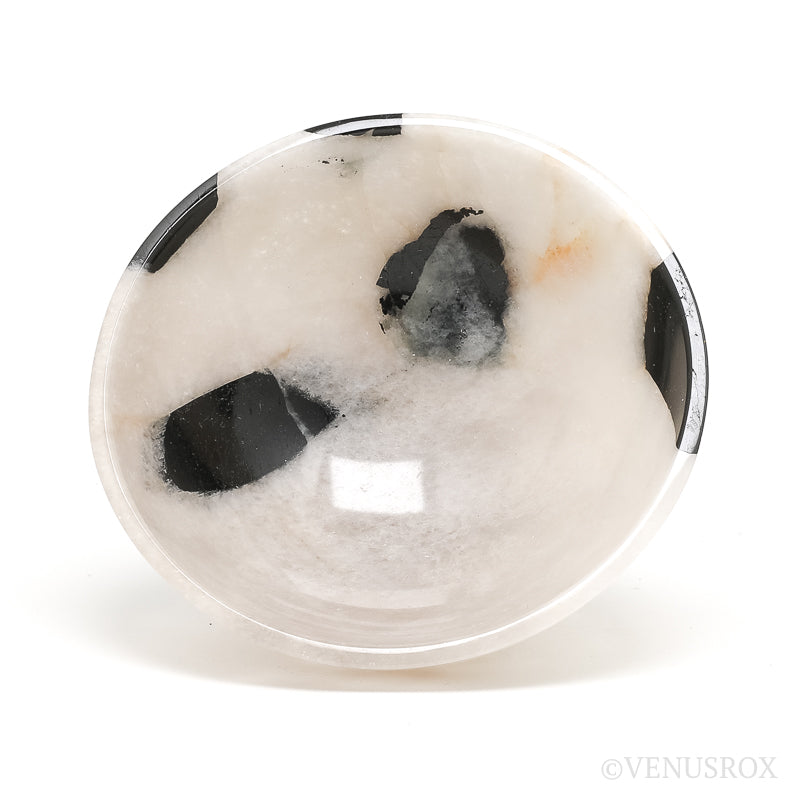 Tourmalinated Quartz Polished Bowl from India | Venusrox