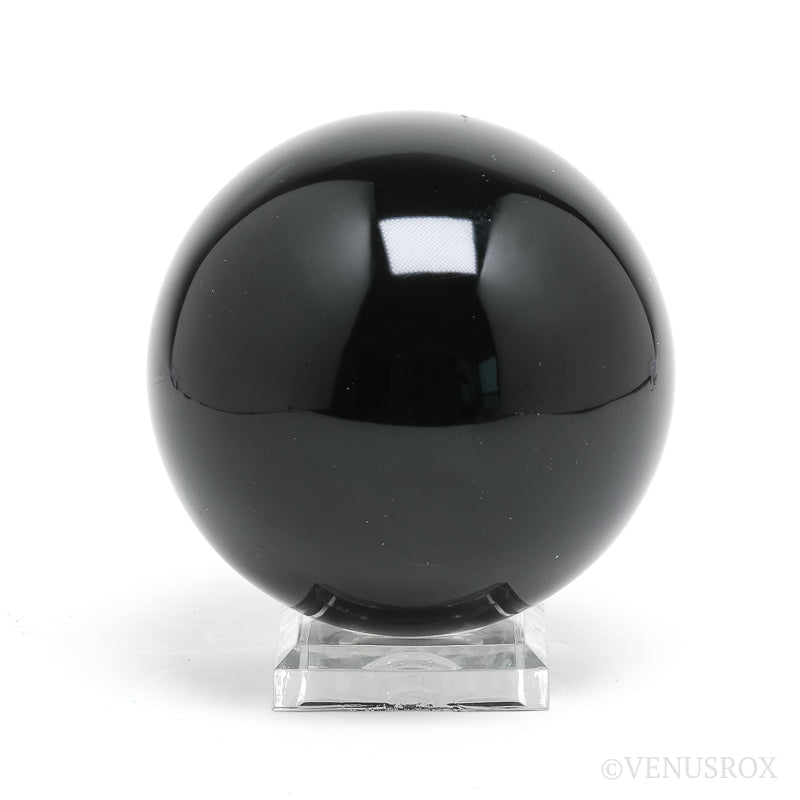 Black Obsidian Polished Sphere from Mexico | Venusrox