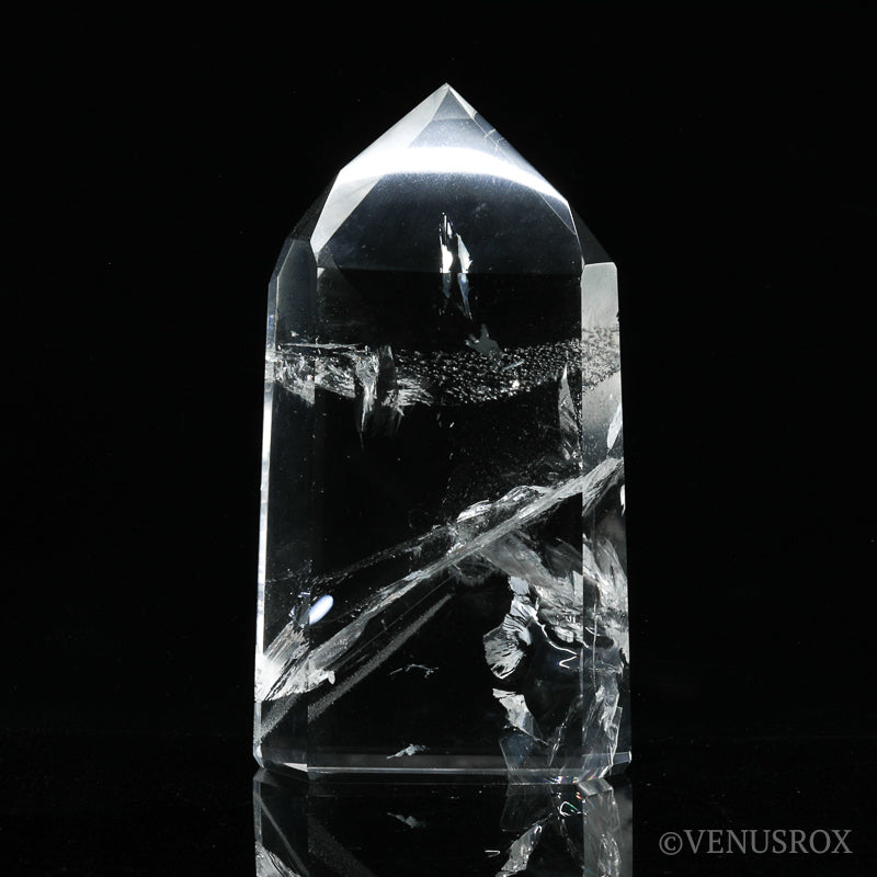 Clear Quartz Polished Point from Tocantins, Brazil | Venusrox