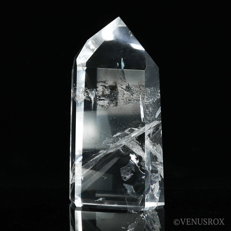 Clear Quartz Polished Point from Tocantins, Brazil | Venusrox