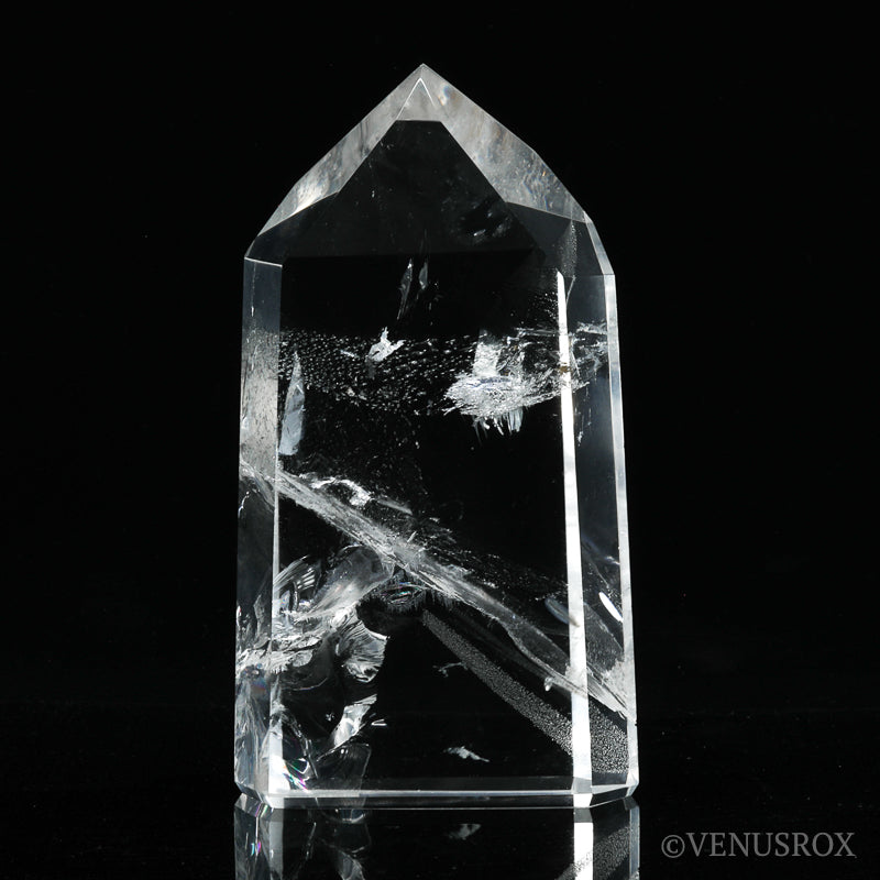 Clear Quartz Polished Point from Tocantins, Brazil | Venusrox